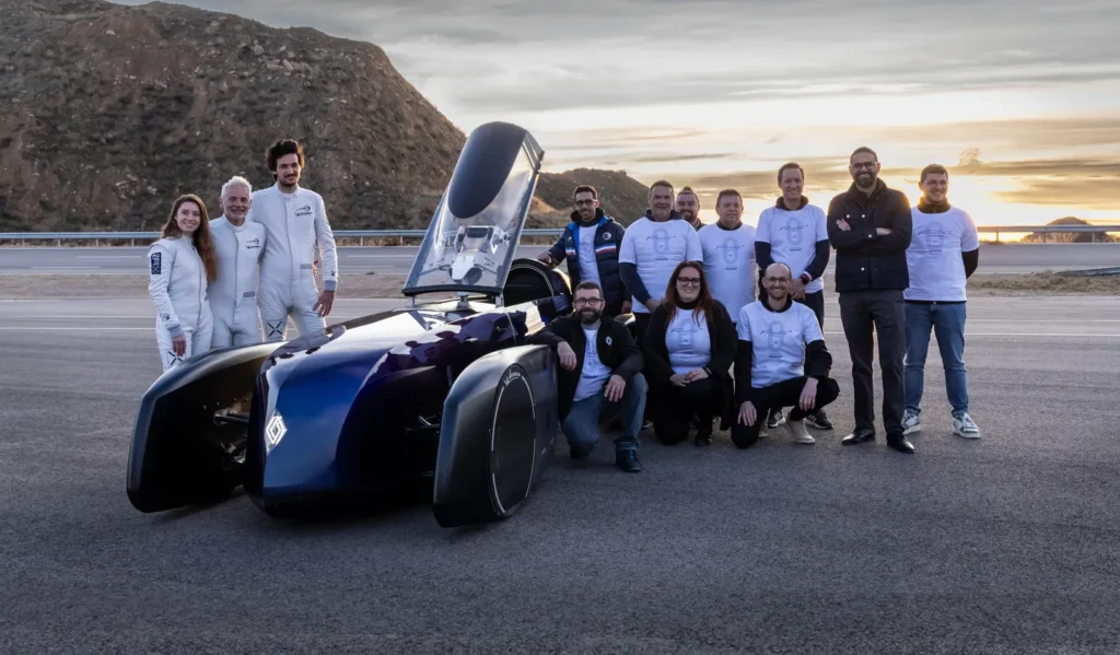 Renault Filante Record 2025 EV efficiency test 1008 km