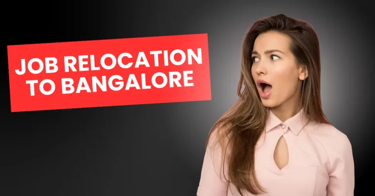 job relocation to Bangalore