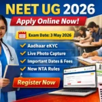 NEET UG 2026 Apply Online