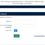 jeemain.nta.nic.in 2026 Result